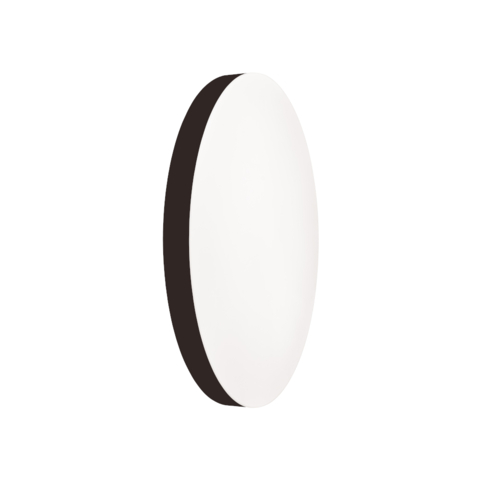 Cвітильник cвітлодіодний VIOLUX стельовий ORIENT круг чорний 26W 3000-4000-6500K 2400LM IP40 (1/10) (351224)