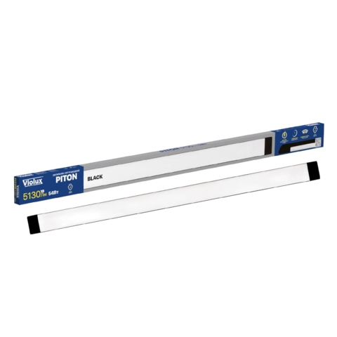 Cвітильник cвітлодіодний VIOLUX PITON 54W 6000K 5130Lm 1200mm IP20 чорний (20) (301072)