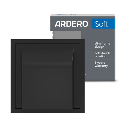 Вивід кабелю Ardero ER161C-B Soft чорний