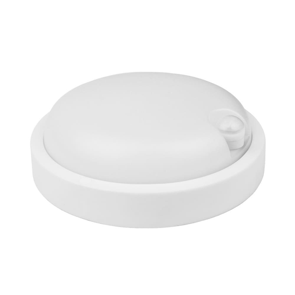 Cвітильник cвітлодіодний VIOLUX НББ ATOM sensor круг білий 12W 5000K 900LM IP54 (1/20) КАРТОН (240031)