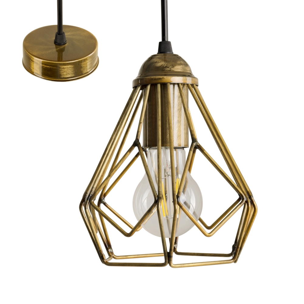 Світильник підвісний (люстра) Bevel P165 AnticGoldL