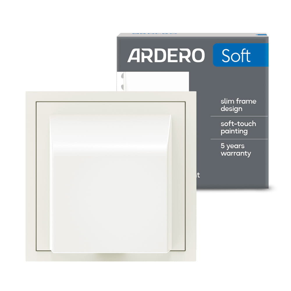 Вивід кабелю Ardero ER161C-W Soft білий