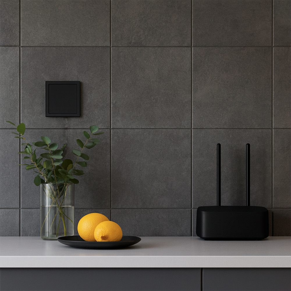 Заглушка Ardero EV111B-B Soft чорна
