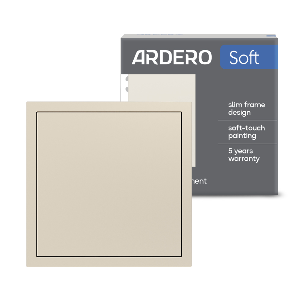 Заглушка Ardero EV111B-C Soft шампань