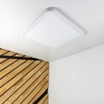 Cвітильник cвітлодіодний VIOLUX стельовий MILLENNIUM квадрат білий 50W 5000K 4200LM IP20 (1/5) (352144)