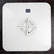 Cвітильник cвітлодіодний VIOLUX стельовий MILLENNIUM квадрат білий 50W 5000K 4200LM IP20 (1/5) (352144)