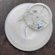Cвітильник cвітлодіодний VIOLUX стельовий MILLENNIUM BL круг чорний 26W 4200К 2100LM d29 IP20 (1/10) (361226)