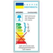 Архітектурний світлодіодний накладний світильник Ardero DH0161ARD ARCTIC 7Вт 3000K чорний