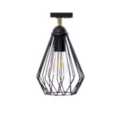 Трековий світильник стельовий Тrack Dribble TL160 Black
